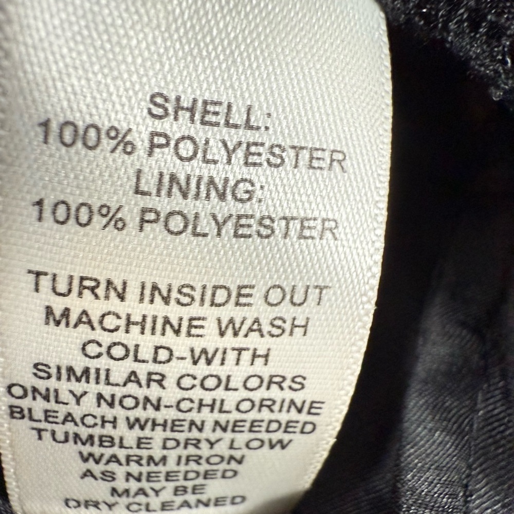 White House Black Market black asymmetrical tiered cocktail Dress size 10 - Picture 11 of 11